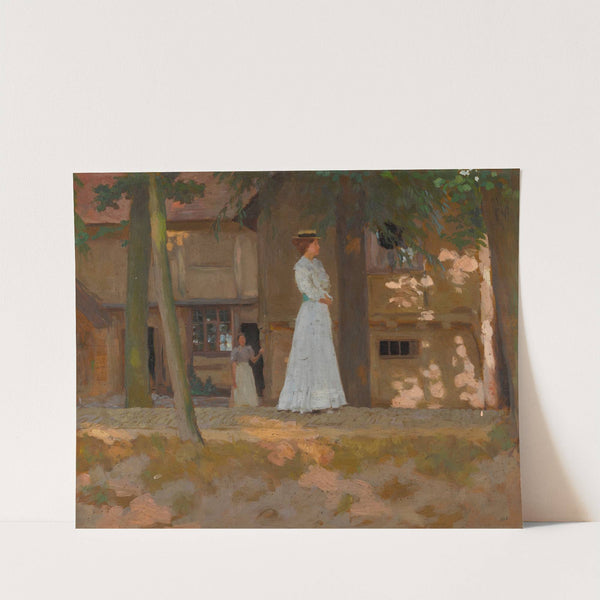 The Promenade (1895) by William Henry Margetson