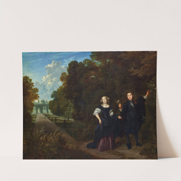 The Promenade by Gonzales Coques