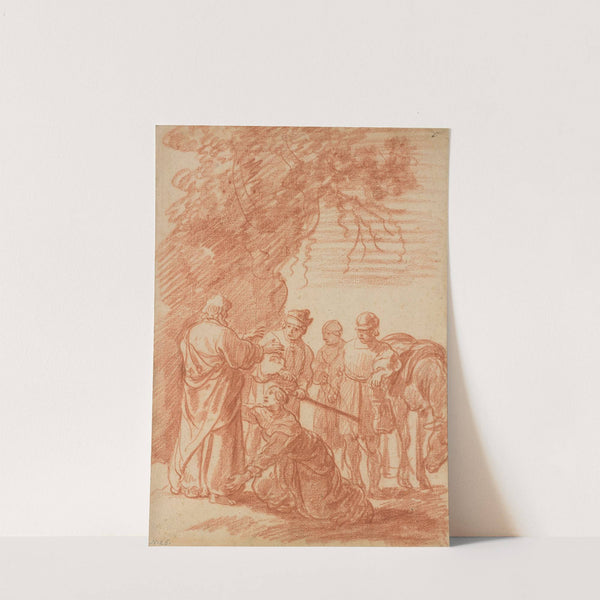 The Prophet Elisha and the Shunammite Woman (1630) by Claes Cornelisz. Moeyaert