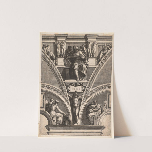 The Prophet Joel (early 1570s) by Giorgio Ghisi