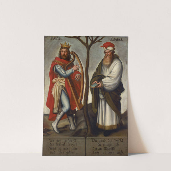 The Prophets David and Isaiah by Bartholomäus Sarburgh