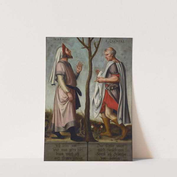 The Prophets Jeremiah and Ezekiel by Bartholomäus Sarburgh