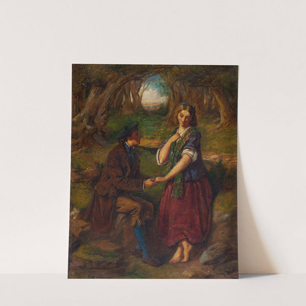 The Proposal (1876) by Alexander Fraser the Younger