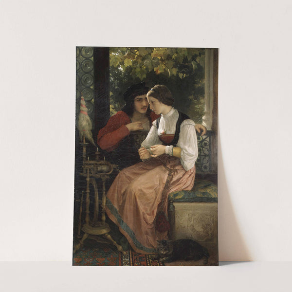 The Proposal (1872) by William Bouguereau