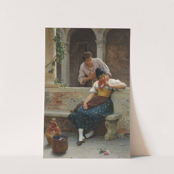 The Proposal by Eugen von Blaas