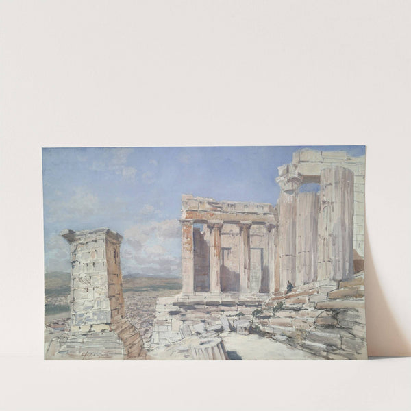The Propylaea – Acropolis by Francis Hopkinson Smith