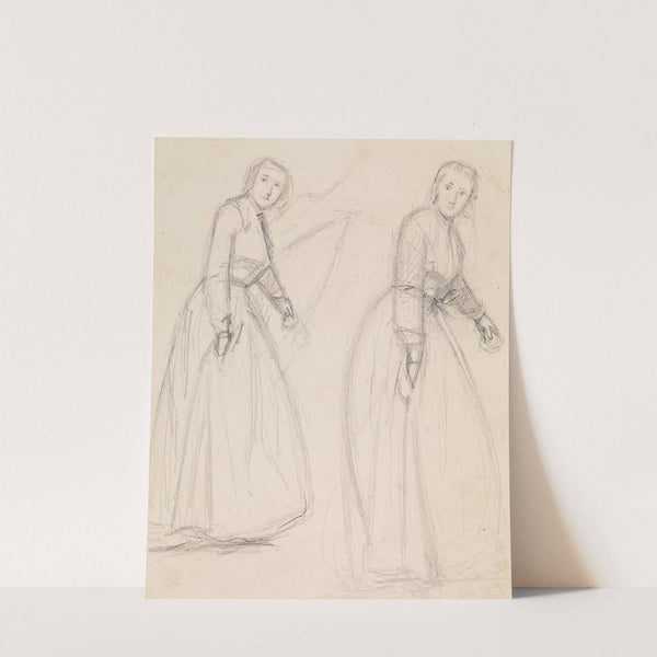 The Proscribed Royalist 1651 - Puritan Girl visiting Cavalier Lover by Sir John Everett Millais