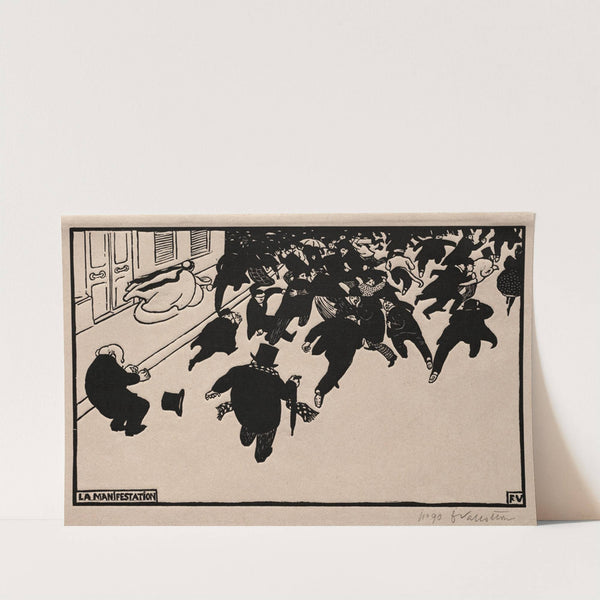 The Protest (1893) by Félix Vallotton