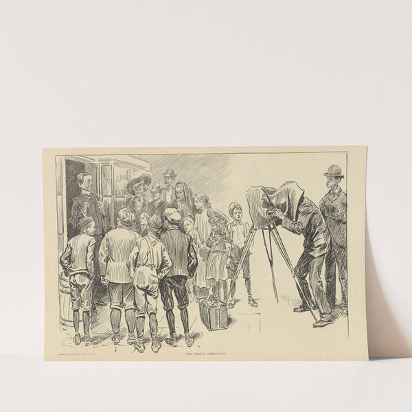 The proud merchant (1900-1905) by Charles Dana Gibson