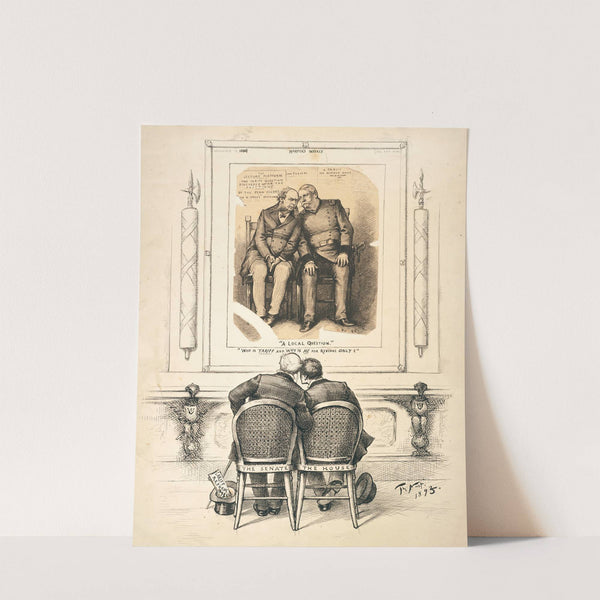 The Prussian ‘spread’ eagle — very black (1896) by Thomas Nast