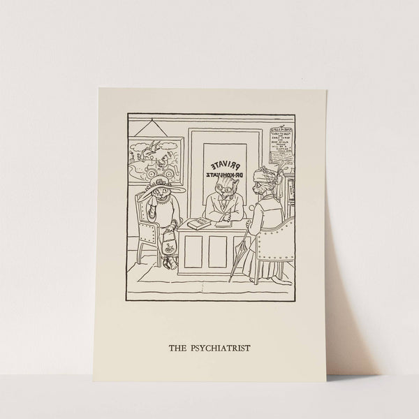 The psychiatrist (1926) by William Ely Hill