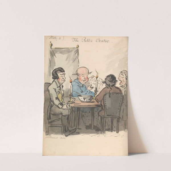 The Public Orator (1808) by George Moutard Woodward
