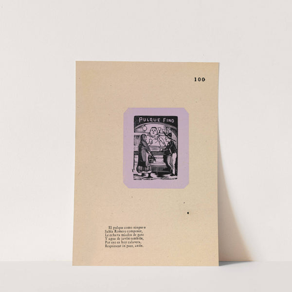 The Pulque Maker by José Guadalupe Posada