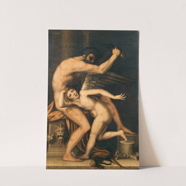 The punishment of Amor by Lambert Suavius