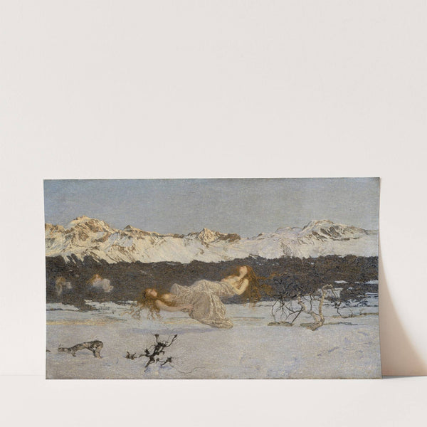 The Punishment of Lust (1891) by Giovanni Segantini