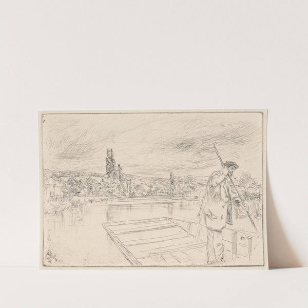 The Punt (1861) by James Abbott McNeill Whistler