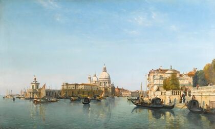 The Punta Della Dogana And Grand Canal, Venice — size preview