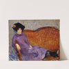 The Purple Dress by William James Glackens