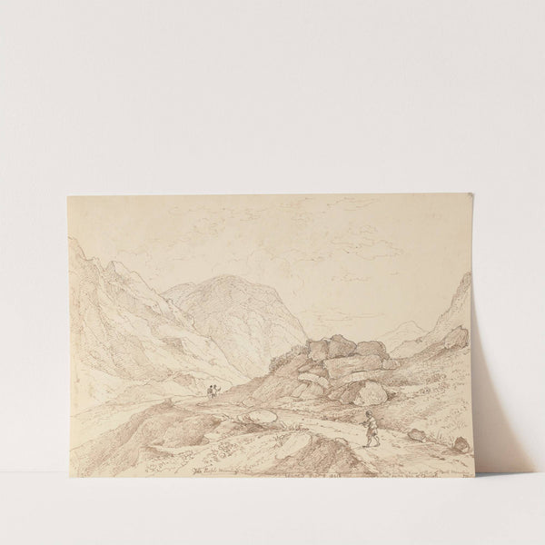 The Purple Mountains, 6 September 1841 by Thomas Hastings