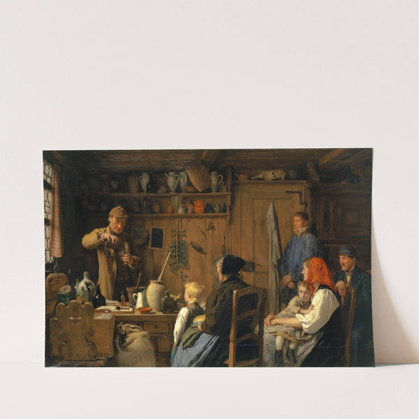 The Quack (1897) by Albert Anker