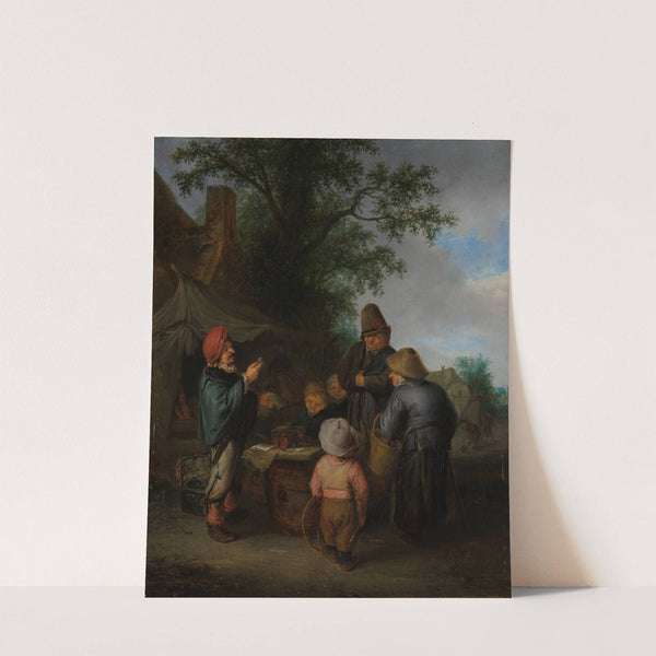 The Quacksalver (1648) by Adriaen van Ostade