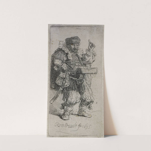 The Quacksalver by Rembrandt van Rijn