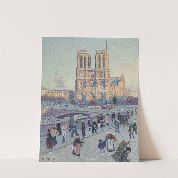 The Quai Saint-Michel and Notre-Dame by Maximilien Luce
