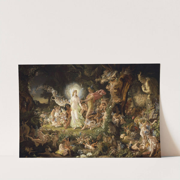 The Quarrel of Oberon and Titania by Sir Joseph Noel Paton