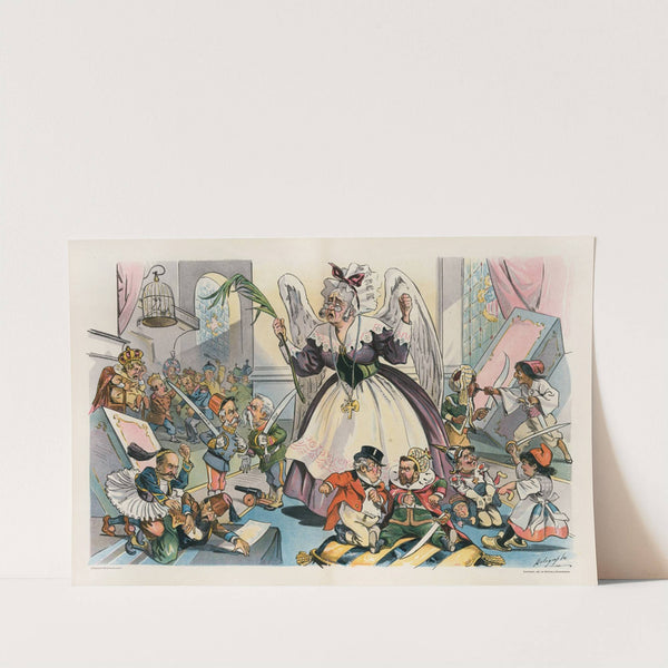 The quarrelsome European nursery by Louis Dalrymple