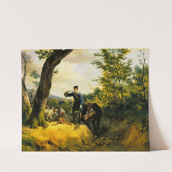 The Quarry (1823) by Horace Vernet