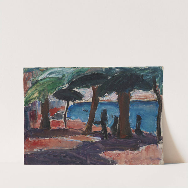 The Quay, Bandol by J.A. Jerichau