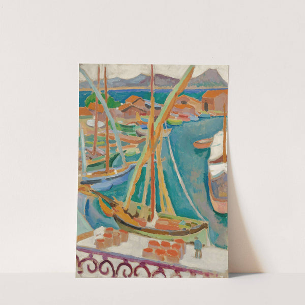 The Quay, St Tropez (1915) by Roger Fry