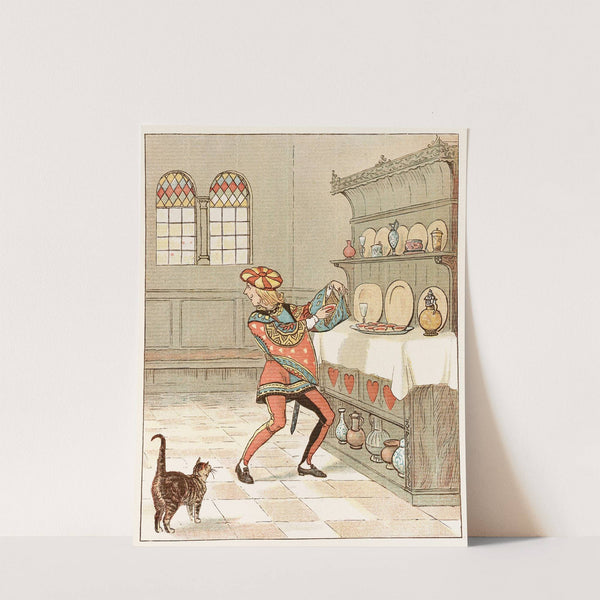 The Queen of Hearts Pl 4 by Randolph Caldecott