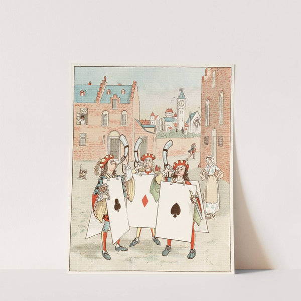 The Queen of Hearts Pl 5 by Randolph Caldecott