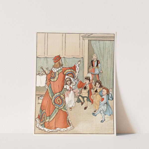 The Queen of Hearts Pl 6 by Randolph Caldecott