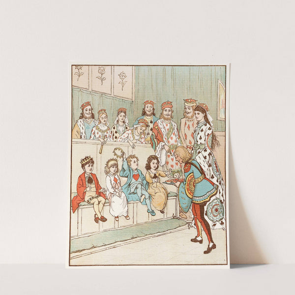 The Queen of Hearts Pl 8 by Randolph Caldecott