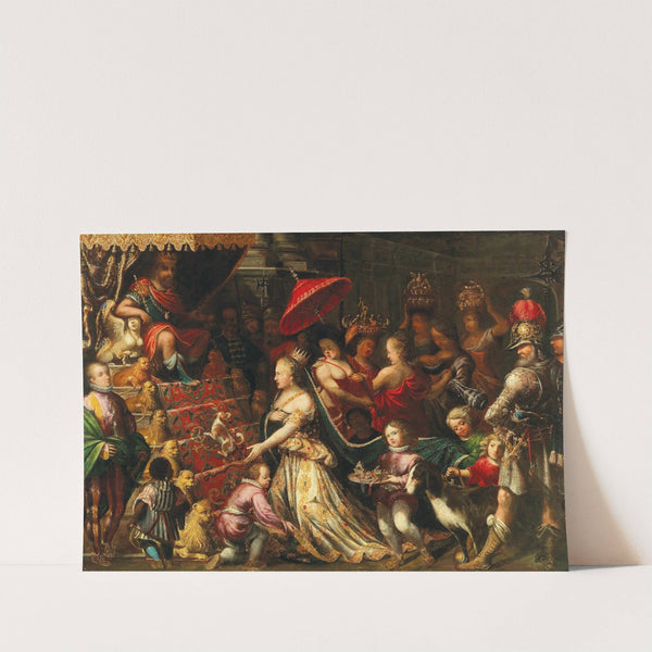 The Queen of Sheba before Solomon by Stephan Kessler