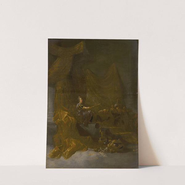 The Queen of Sheba before Solomon by Anonymous