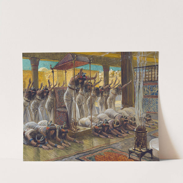 The Queen of Sheba Visits Solomon (c. 1896-1902) by James Tissot