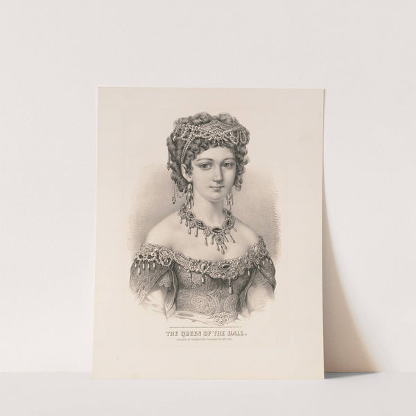 The queen of the ball (1870) by Currier & Ives.