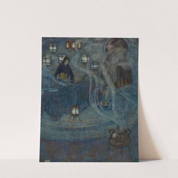 The Queen of the Ebony Isles (1907) by Edmund Dulac
