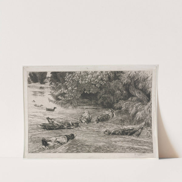 The Question Mark (c. 1865) by Félix Bracquemond