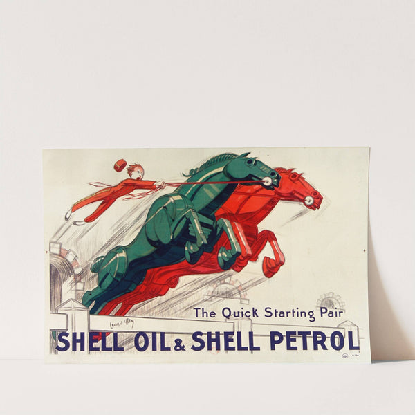The Quick-starting pair Shell oil and Shell petrol by Jean d'Ylen