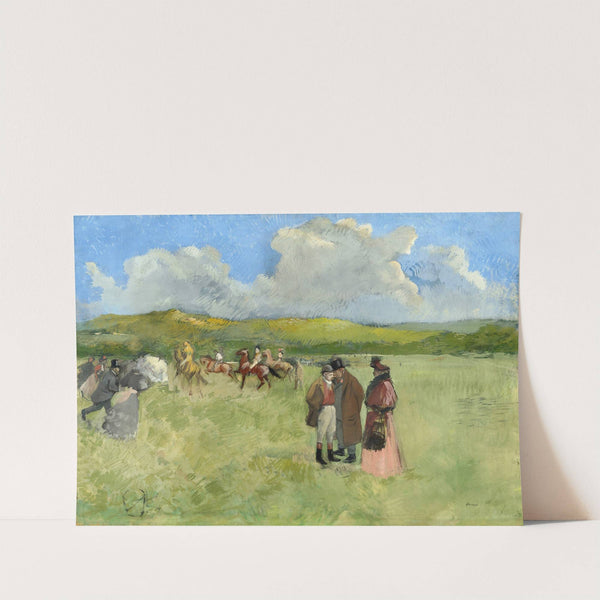 The Race Track (c. 1891) by Jean-Louis Forain