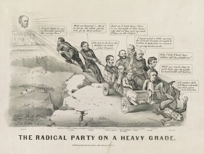 The Radical Party on a heavy grade (1868)