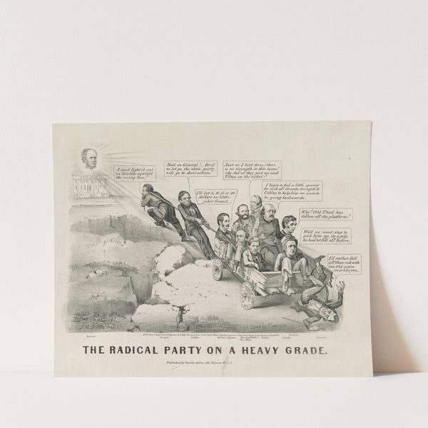 The Radical Party on a heavy grade (1868) by John Cameron