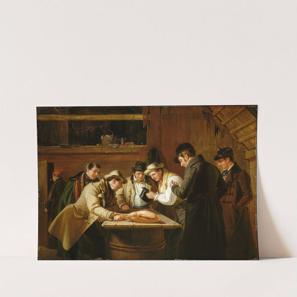 The Raffle (Raffling for the Goose) by William Sidney Mount