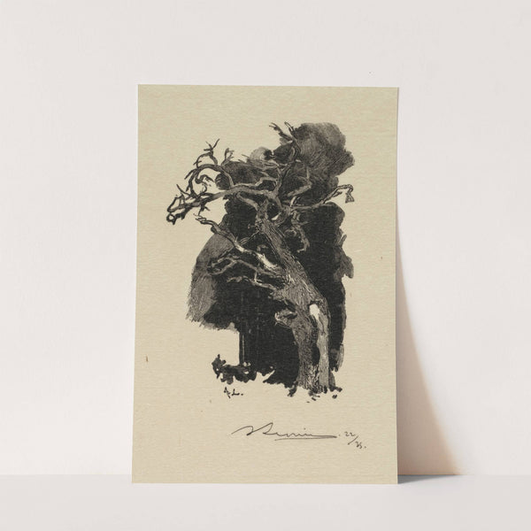 The Raging One (1890) by Auguste Louis Lepère