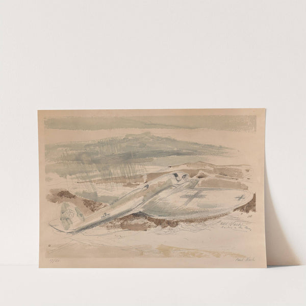 The Raider on the Moors (1940) by Paul Nash