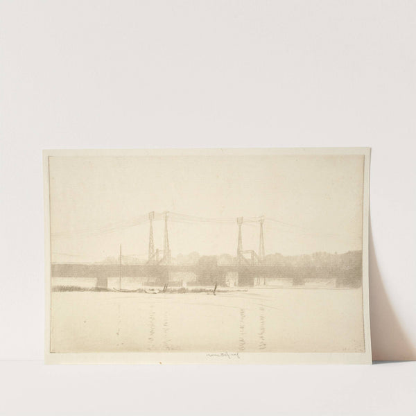 The Railroad Bridge by Kerr Eby